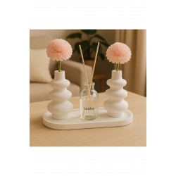Dekoratif Vazo Obje 4lü Set Oda Kokusu Set -Çubuklu Oda Kokusu Seti (Çiçek dahil değil) Dekoratif Vazo Obje 4lü Set Oda Kokusu Set -Çubuklu Oda Kokusu Seti (Çiçek dahil değil)