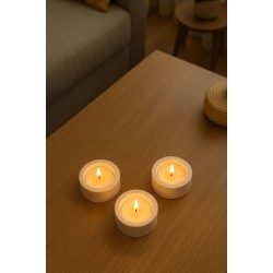 Tealight Mum Dekor Hediyelik Mumluk 1 Adet
