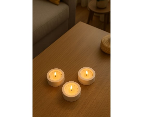 Tealight Mum Dekor Hediyelik Mumluk 1 Adet Tealight Mum Dekor Hediyelik Mumluk 1 Adet