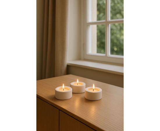 Tealight Mum Dekor Hediyelik Mumluk 1 Adet Tealight Mum Dekor Hediyelik Mumluk 1 Adet