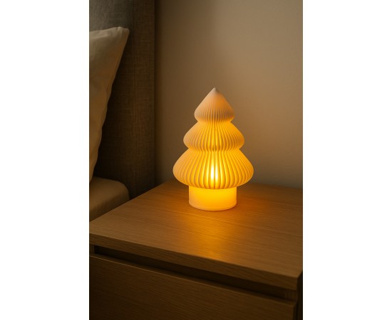 Dekoratif Çam Ağacı- Led Tealight- Obje Biblo Gece Lambası -Masa Dekoru Dekoratif Çam Ağacı- Led Tealight- Obje Biblo Gece Lambası -Masa Dekoru