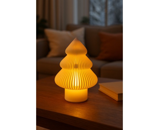 Dekoratif Çam Ağacı- Led Tealight- Obje Biblo Gece Lambası -Masa Dekoru Dekoratif Çam Ağacı- Led Tealight- Obje Biblo Gece Lambası -Masa Dekoru