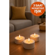 Tealight Mum Dekor Hediyelik Mumluk 1 Adet Tealight Mum Dekor Hediyelik Mumluk 1 Adet
